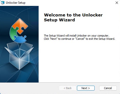 ロック解除ツールをインストールする
